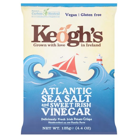 Atlantic Sea Salt And Sweet Irish Vinegar 125g Keogh's